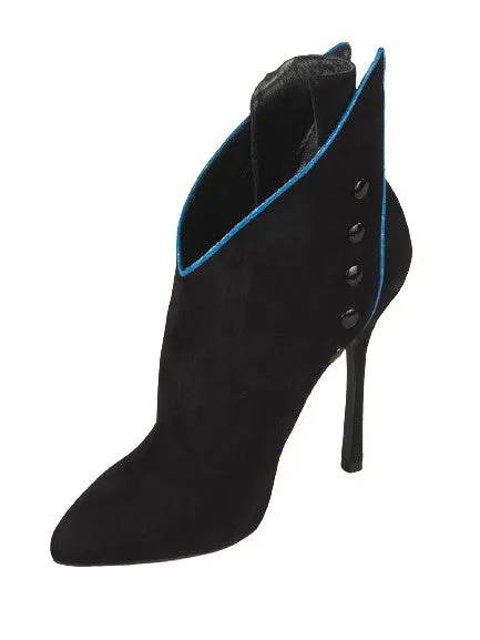 2563 Maurizio Iacopini Shoes-Black/Blue