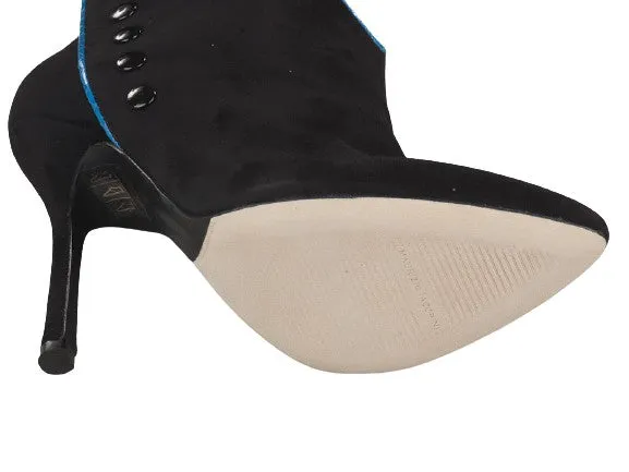 2563 Maurizio Iacopini Shoes-Black/Blue