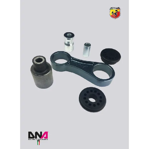 Abarth 500 / 595 / 695 Fast Road/Track Day/Motorsport Engine Mount Gearbox Side Torque Arm Kit - DNA RACING