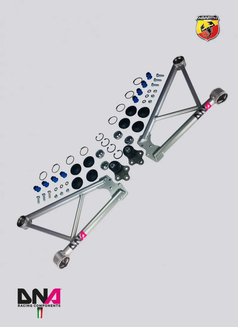 Abarth 500 USA Front Suspension Arm Kit USA - DNA RACING