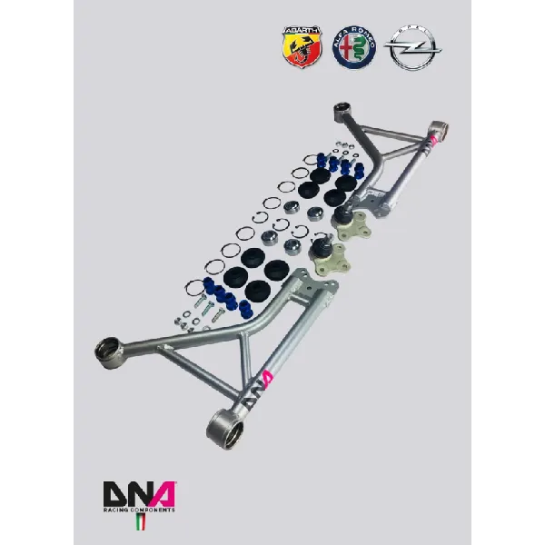Abarth Punto Front Suspension Arms Kit - DNA RACING