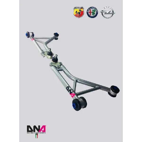 Abarth Punto Front Suspension Arms Kit - DNA RACING
