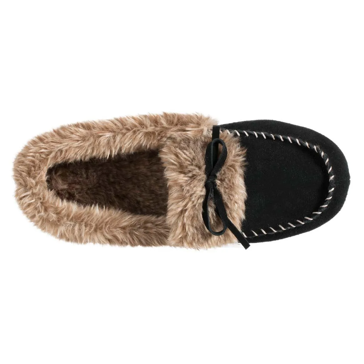 Acorn Women's Slipper - Cozy Fur Moc, Mineral Blue | A18609