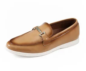 Amali Cahill Classic Loafers Men’s Vegan Leather Beige