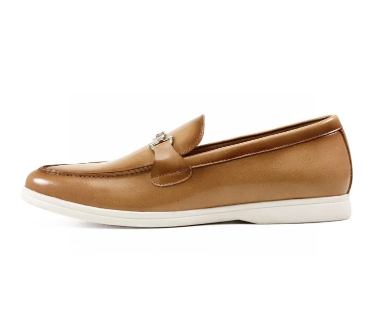 Amali Cahill Classic Loafers Men’s Vegan Leather Beige