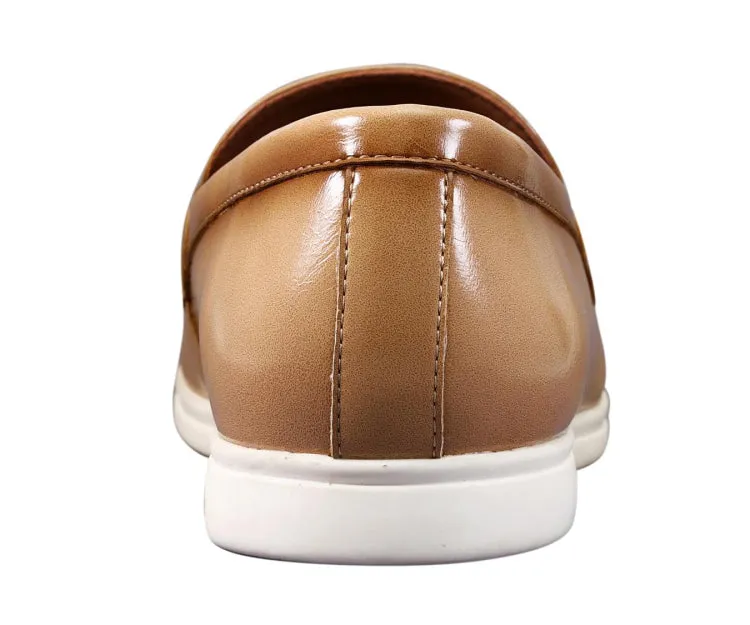 Amali Cahill Classic Loafers Men’s Vegan Leather Beige