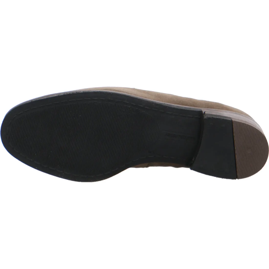 Ara Ladies Kent Buckle Trim Suede Loafer