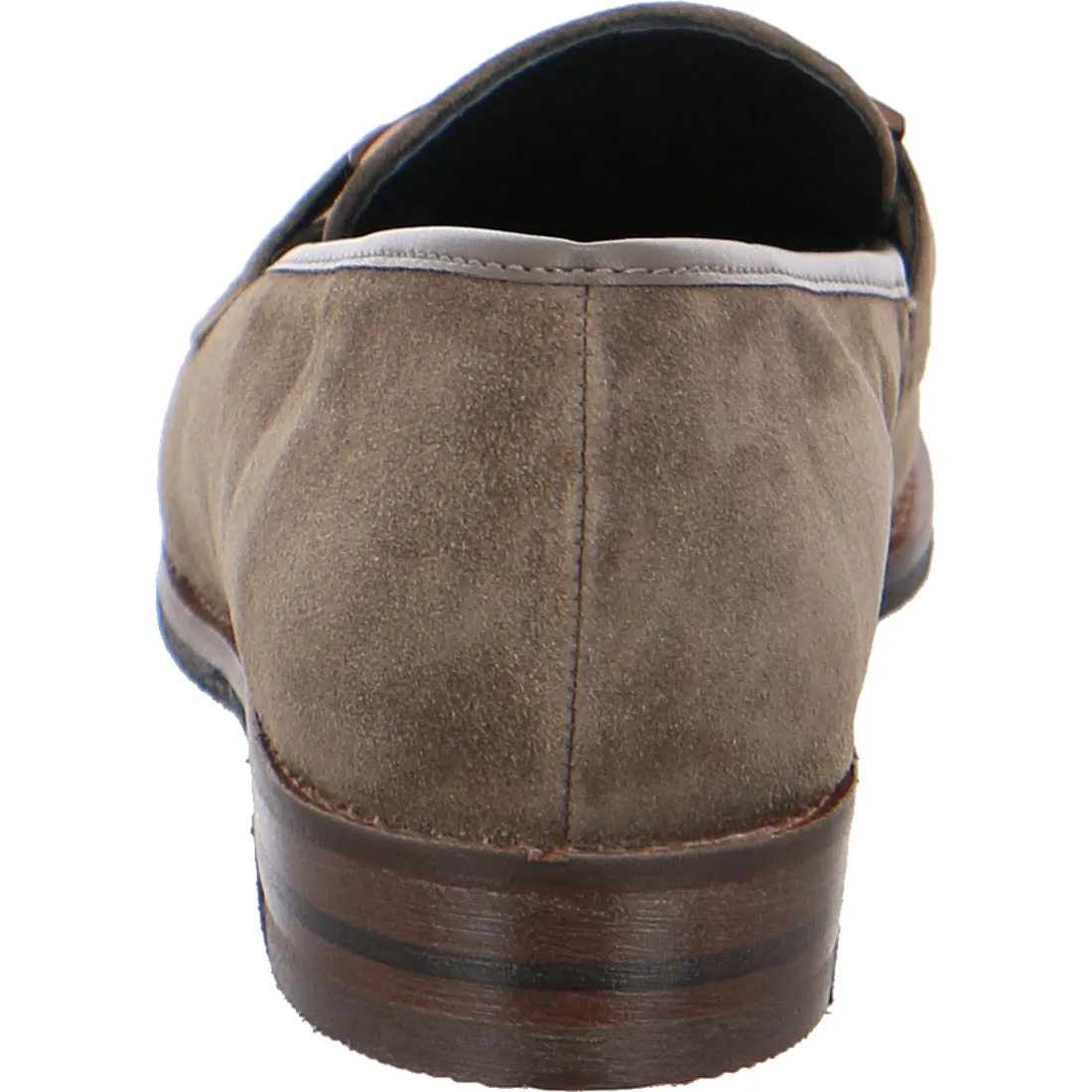 Ara Ladies Kent Buckle Trim Suede Loafer