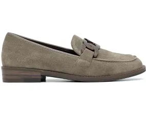 Ara Ladies Kent Buckle Trim Suede Loafer