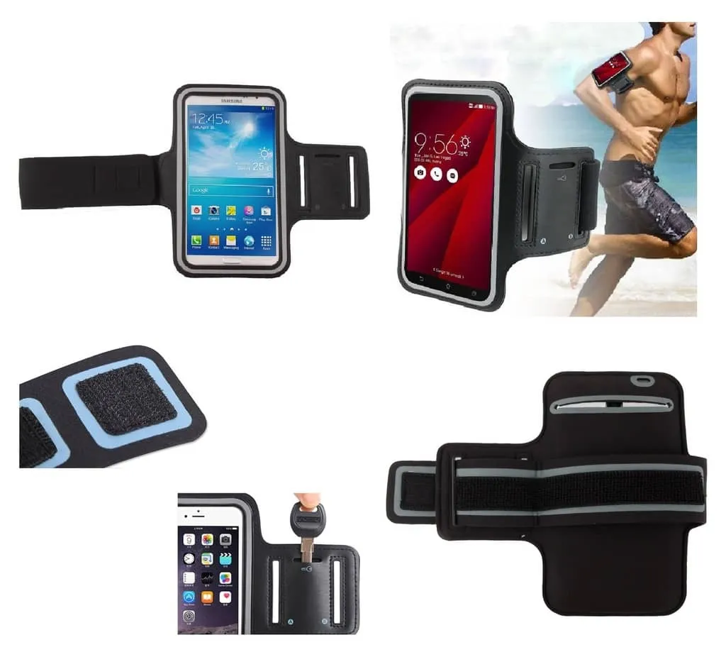 Armband Professional Cover Neoprene Waterproof Wraparound Sport with Buckle for VIVO IQOO Z1 NAUTICAL KING (2020)