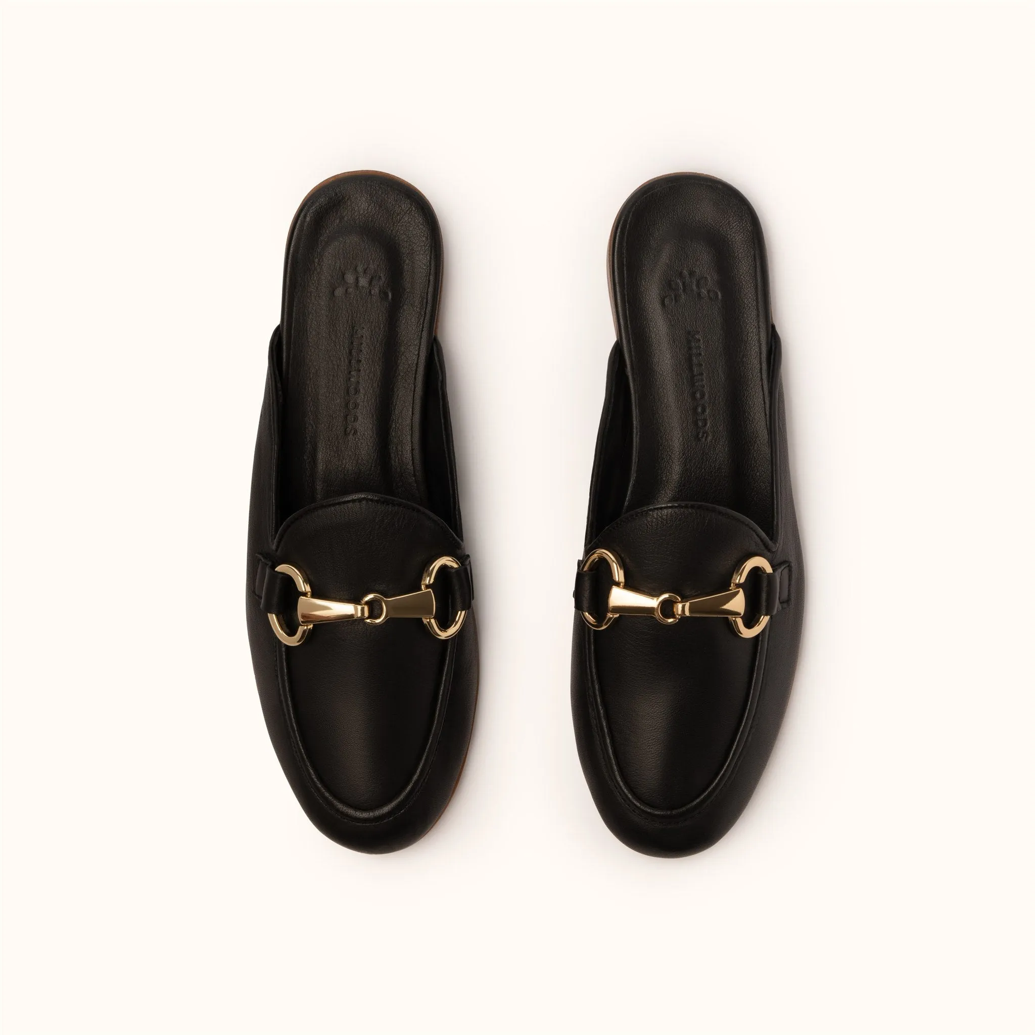 Backless Loafer - Black