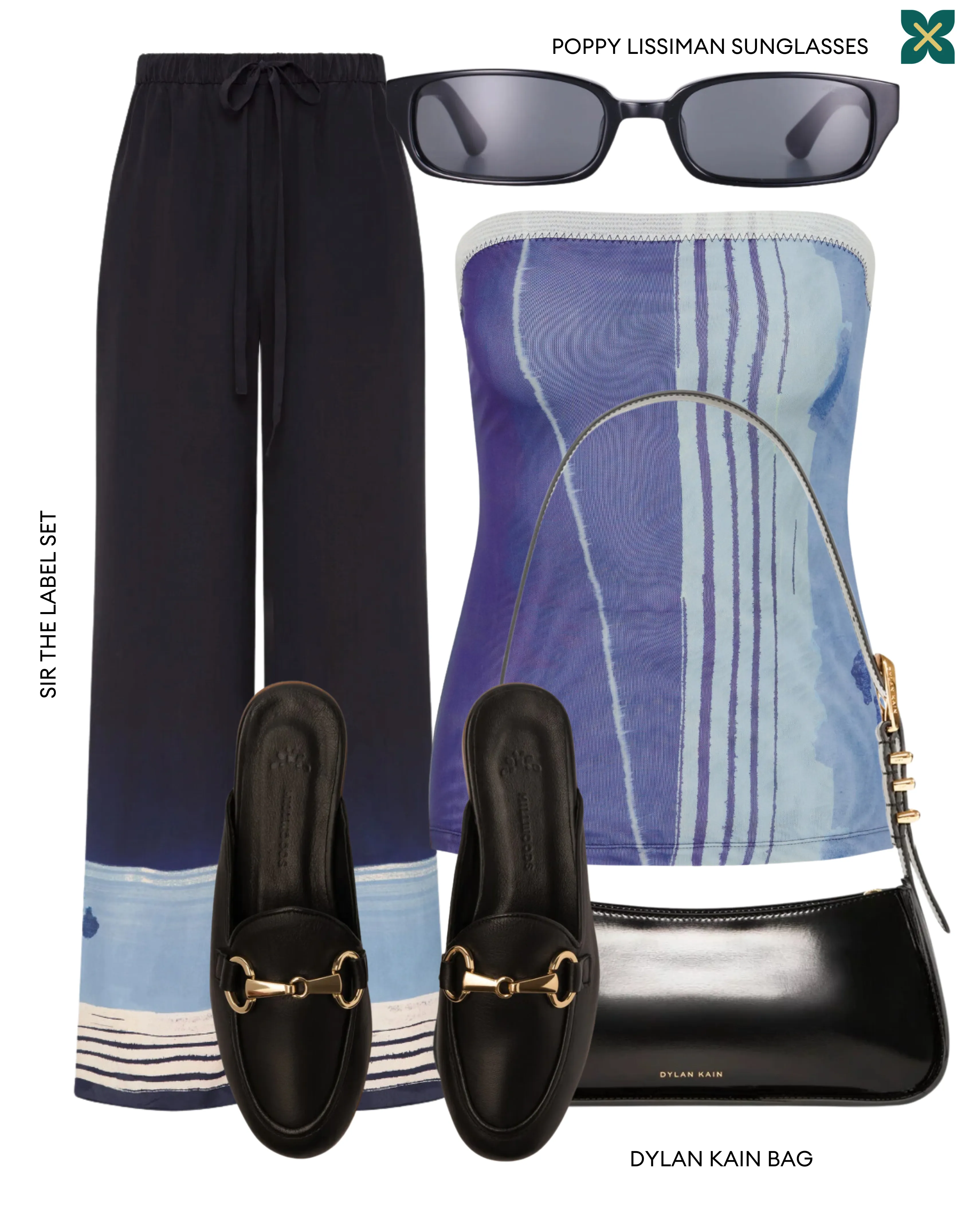 Backless Loafer - Black