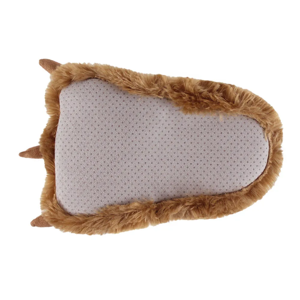Bear Paw Slippers JulesRoche Plush Animal Design