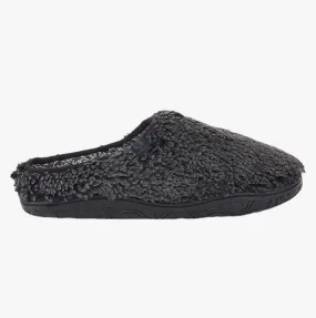 Bedroom Athletics GYLLENHAAL Mens Mule Slippers Washed Black