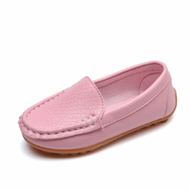 BEKAMILLE Kids Boat Shoes