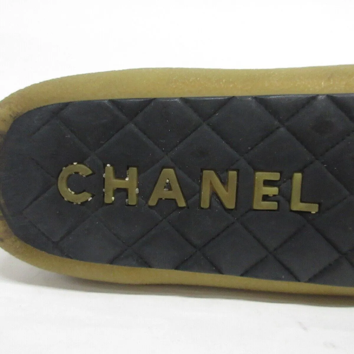 Chanel - Beige Cream Mouton Women's