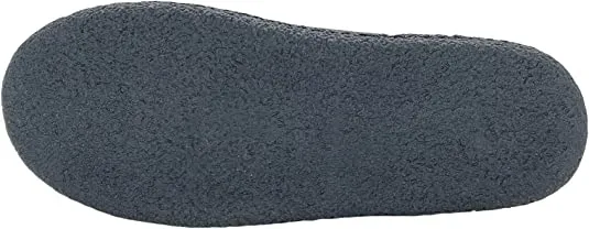 Clarks Stylish Baseball Stiching Grey Plush Sherpa Lined Rounded Toe Suede Clogs
