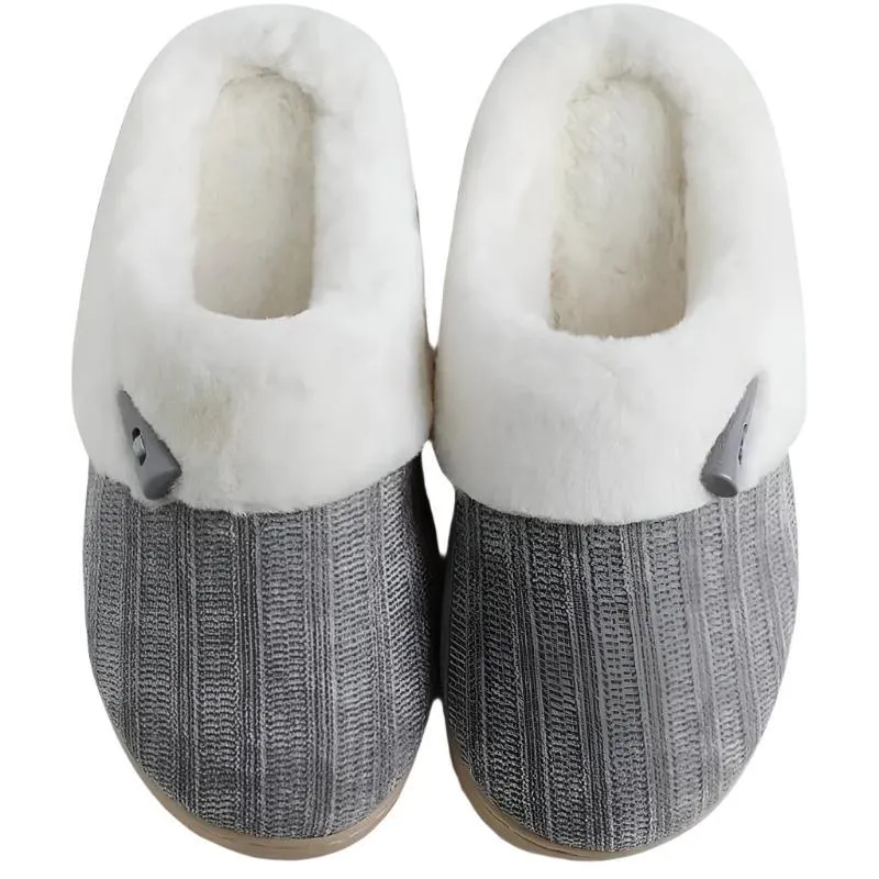 Comfy Memory Plush Slippers – Anti Skid and Cozy Warmth