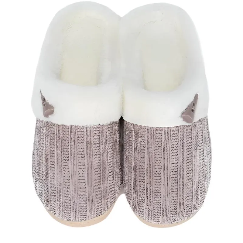 Comfy Memory Plush Slippers – Anti Skid and Cozy Warmth