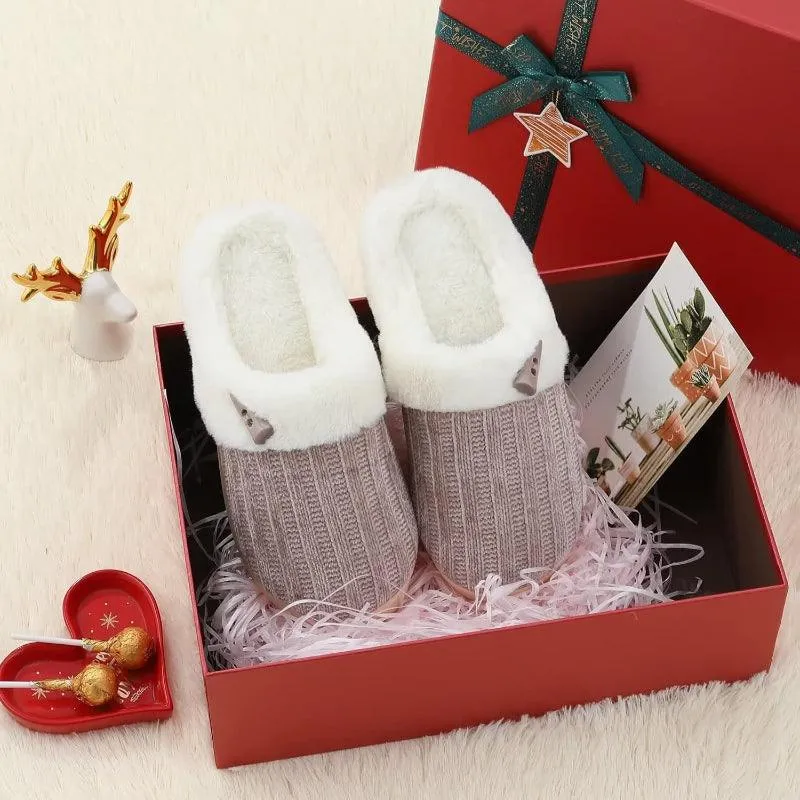 Comfy Memory Plush Slippers – Anti Skid and Cozy Warmth