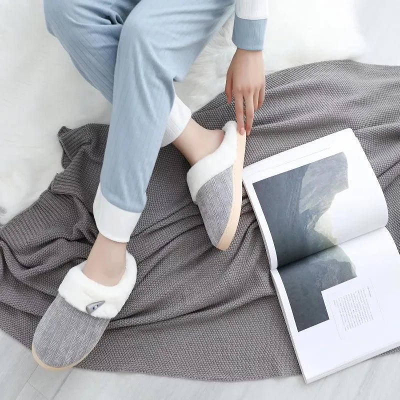 Comfy Memory Plush Slippers – Anti Skid and Cozy Warmth