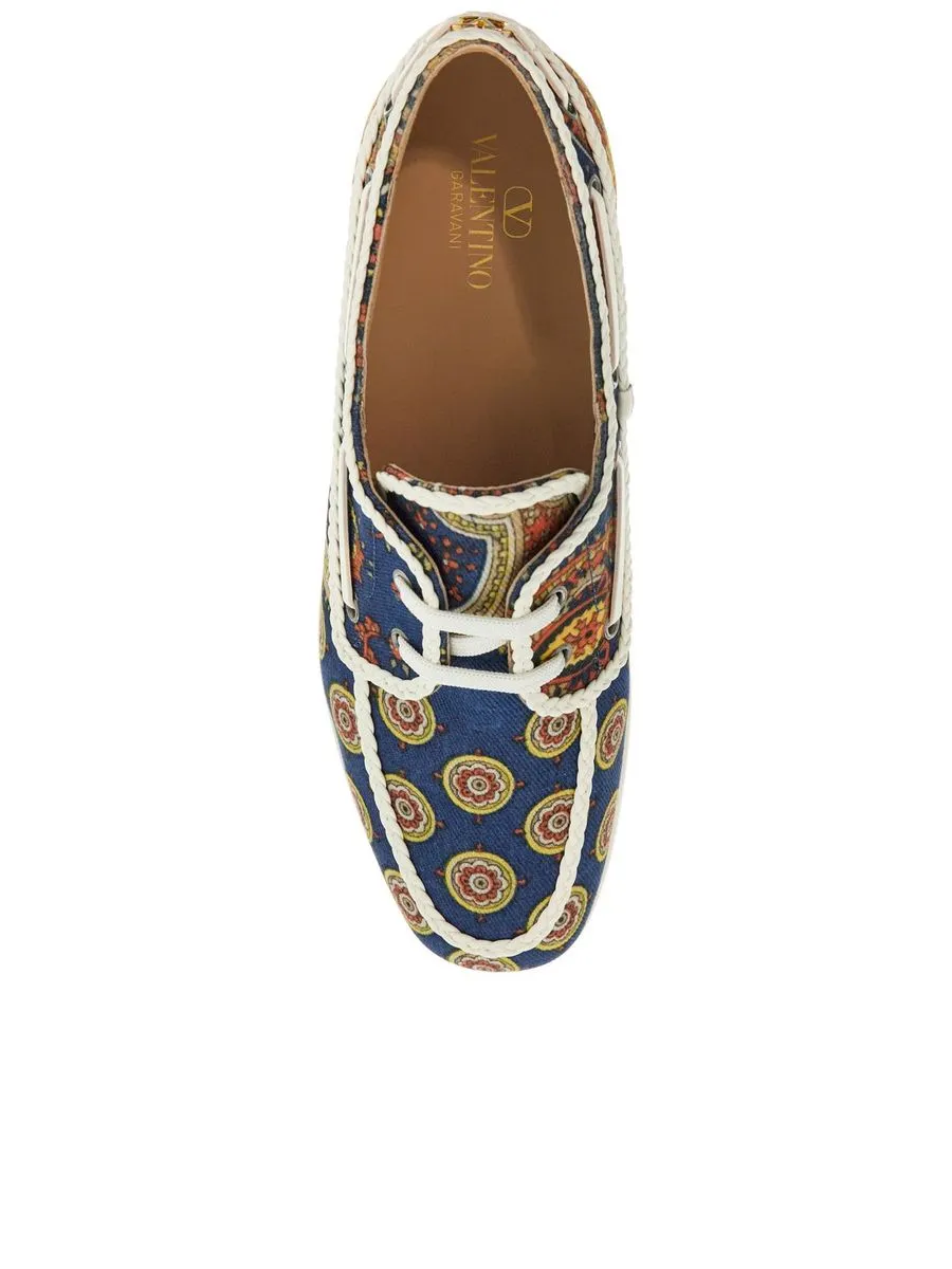 Cotton Boat Shoes