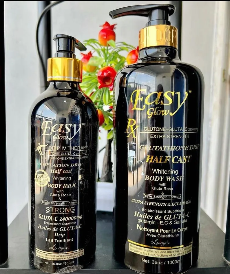 Easy Glow Halfcast Lotion and Body Wash