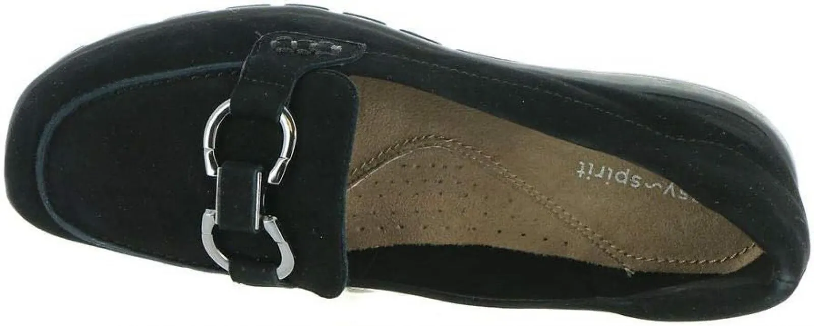 Easy Spirit Women's Avienta Loafers Shoes SEAVIENTA Black 10WW