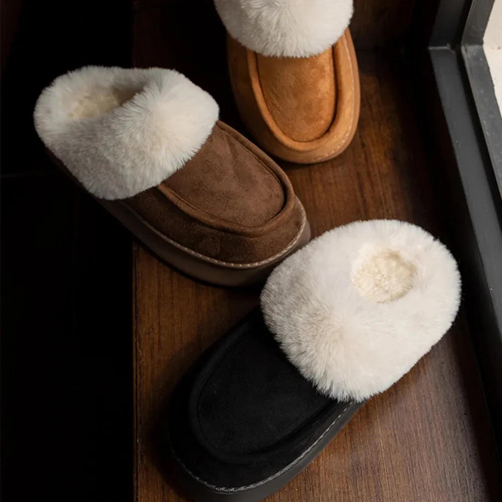 Evangeline - Cozy Fuzzy Slippers for Women