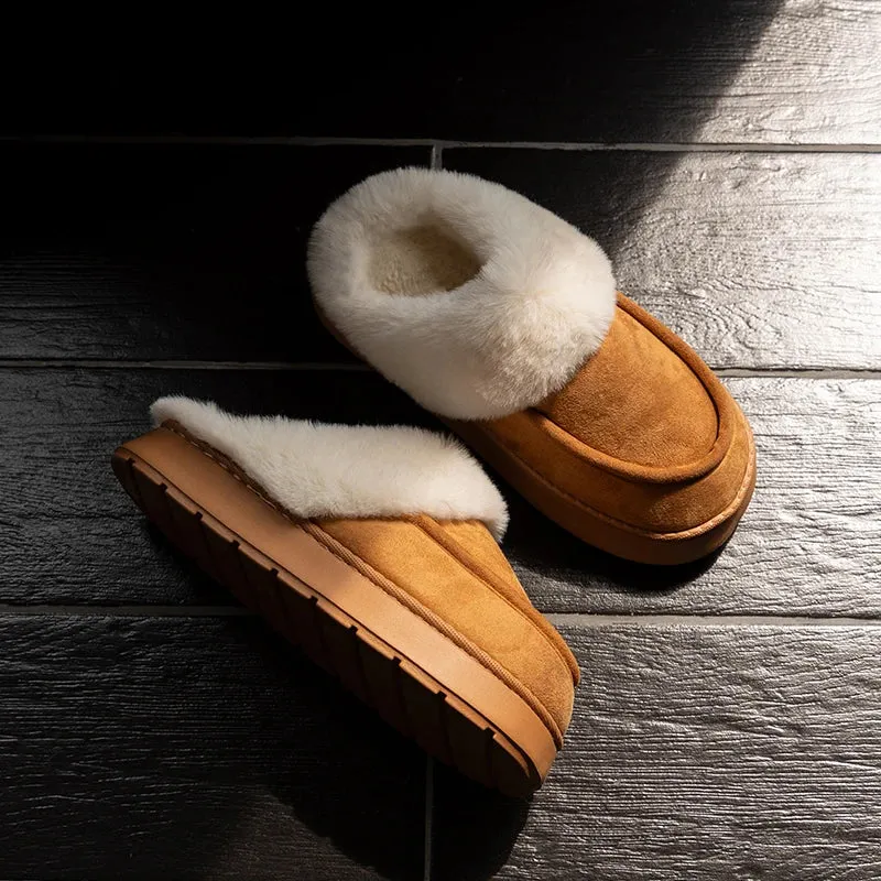 Evangeline - Cozy Fuzzy Slippers for Women