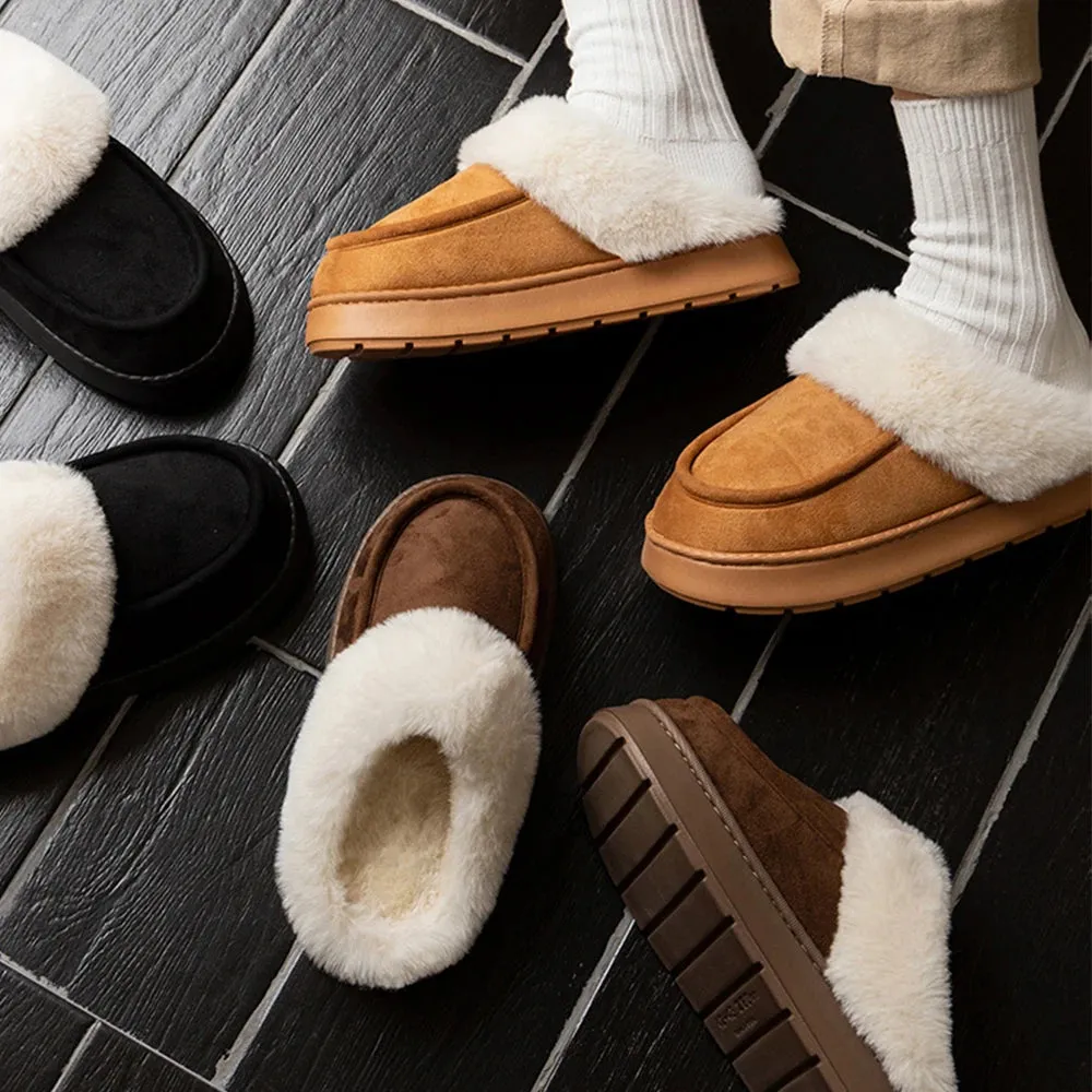 Evangeline - Cozy Fuzzy Slippers for Women