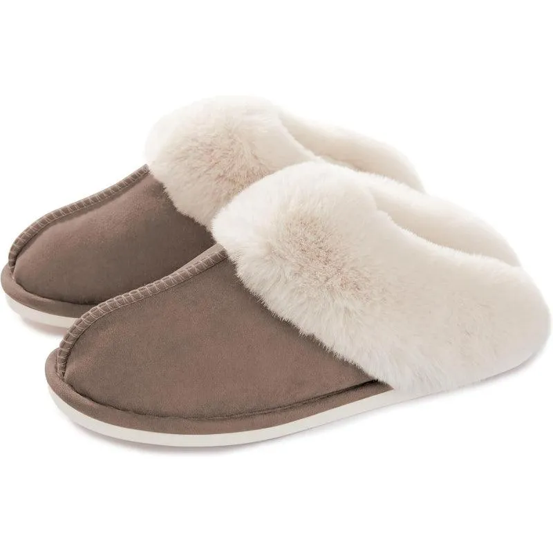Fluffy Memory Foam Slippers – Soft and Supportive for Indoor Comfort