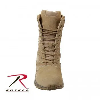 Forced Entry Desert Tan 8" Deployment Boots with Side Zipper Sale!