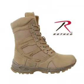 Forced Entry Desert Tan 8" Deployment Boots with Side Zipper Sale!