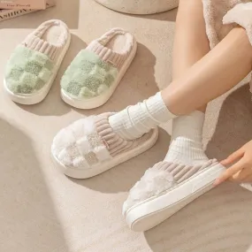 Fuzzy House Slippers