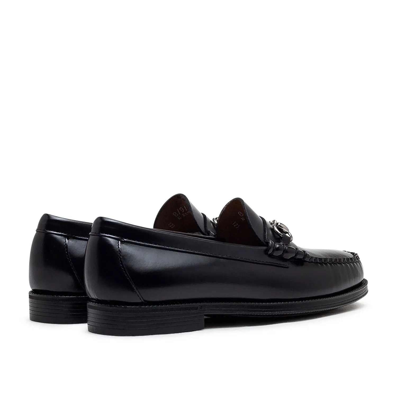 g.h.bass easy weejuns lincoln penny loafers (black)
