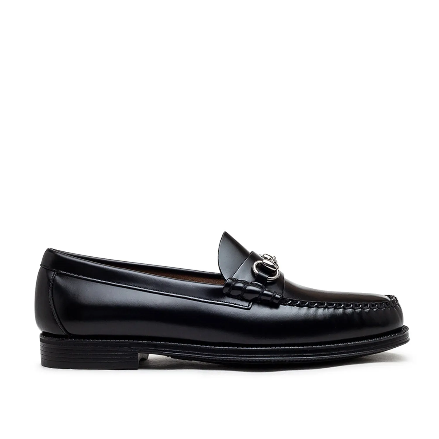 g.h.bass easy weejuns lincoln penny loafers (black)