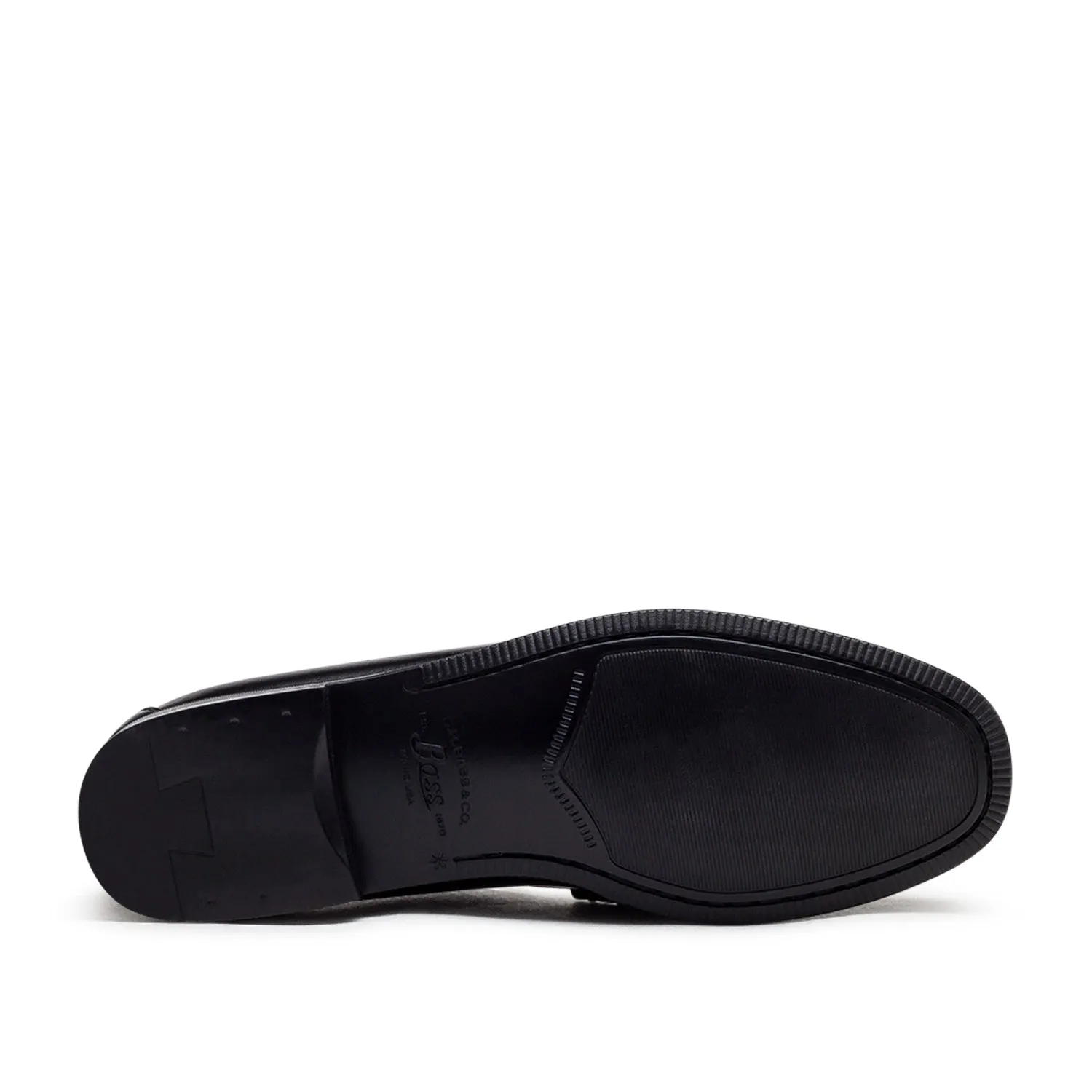 g.h.bass easy weejuns lincoln penny loafers (black)