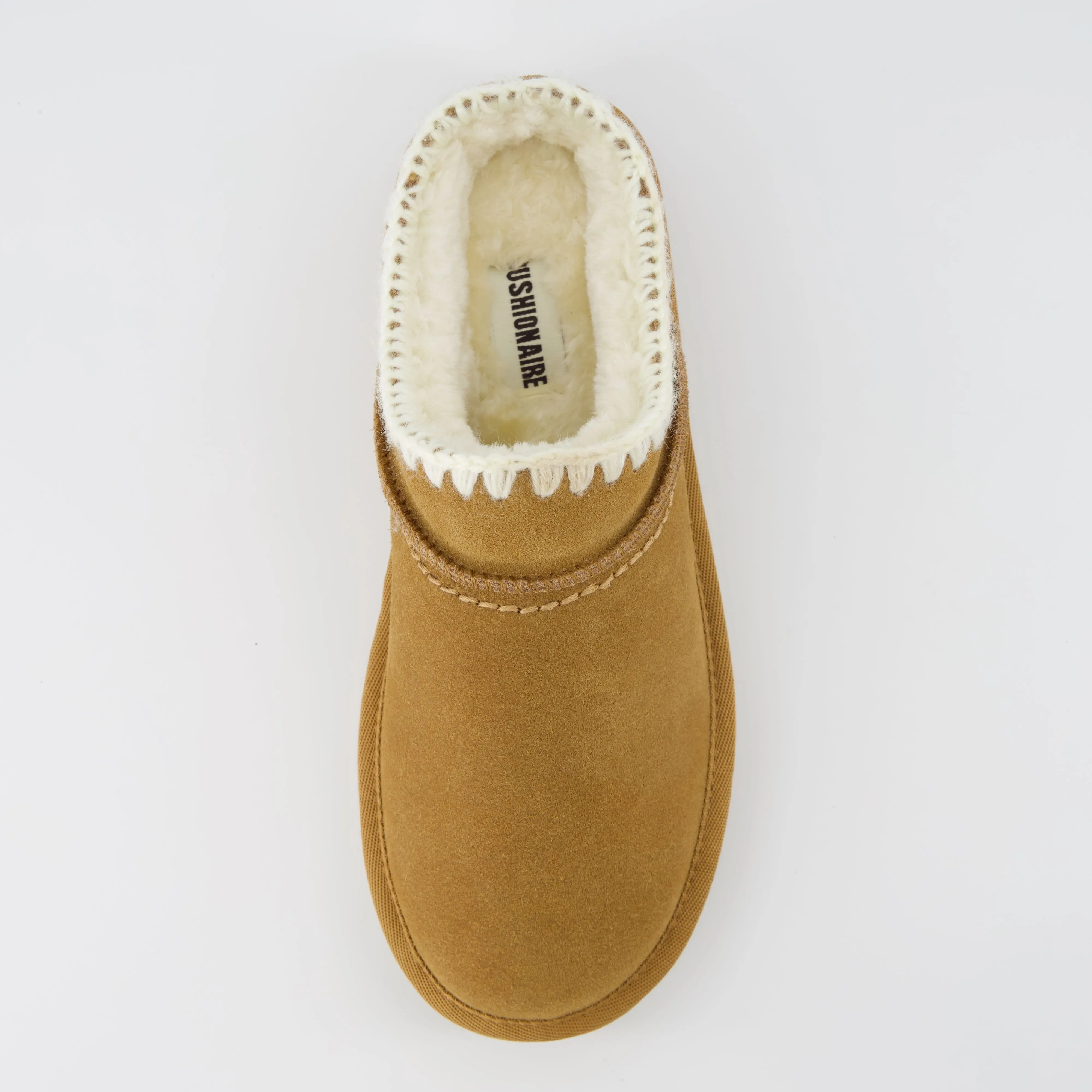 Homemade Suede Mule Slippers