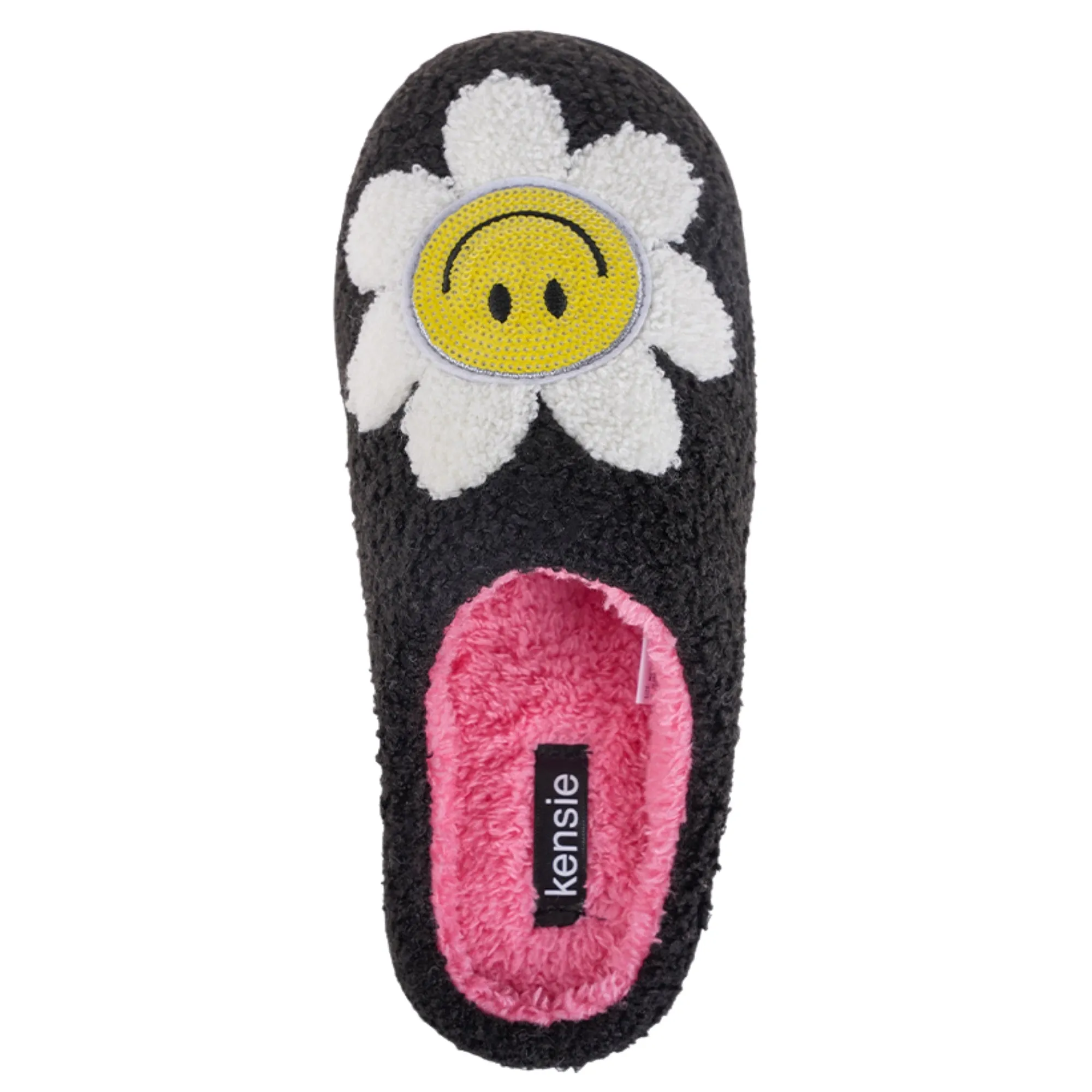 Kensie Womens' Slippers - Cozy House and Bedroom Slippers, Cute Fluffy Slippers for Women
