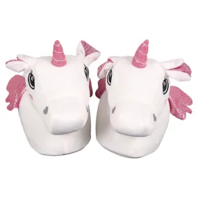 Kids Winged Unicorn Slippers