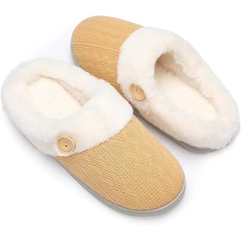 Knitted house slippers - Designed for Convenience and Versatility