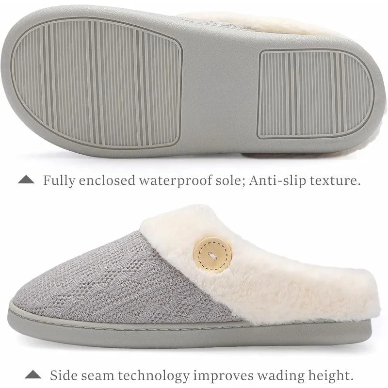 Knitted house slippers - Designed for Convenience and Versatility