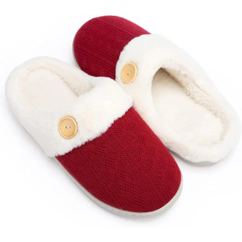 Knitted house slippers - Designed for Convenience and Versatility