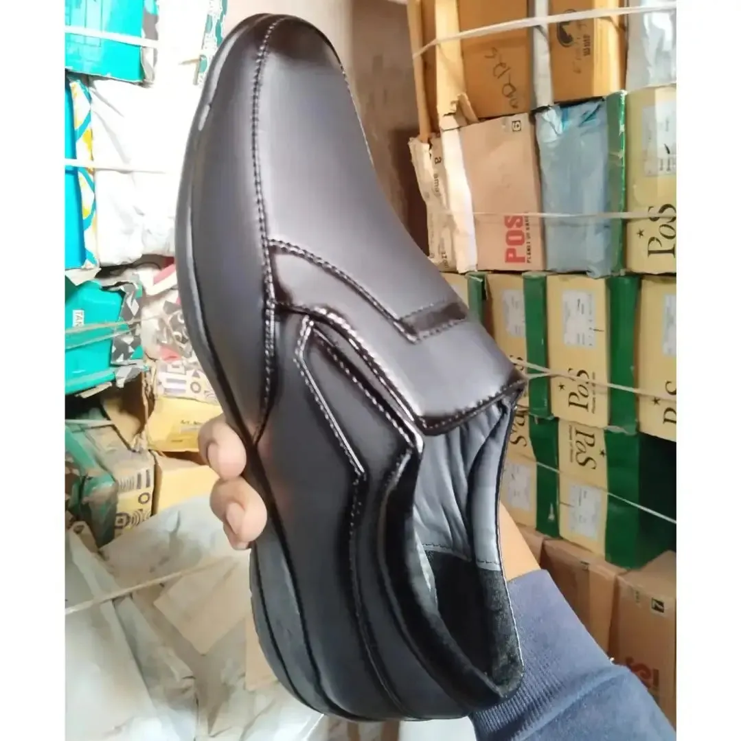 Loafers Brown Formal Synthetic Slip-on Leather Loafer