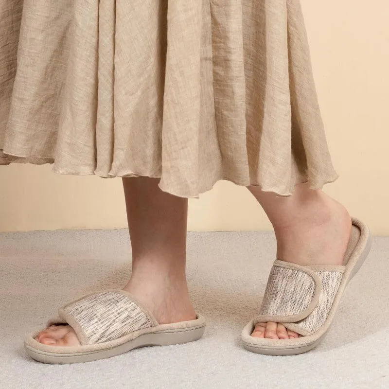 Memory Foam Diabetic Slippers – Cushioned Comfort for Foot Relief