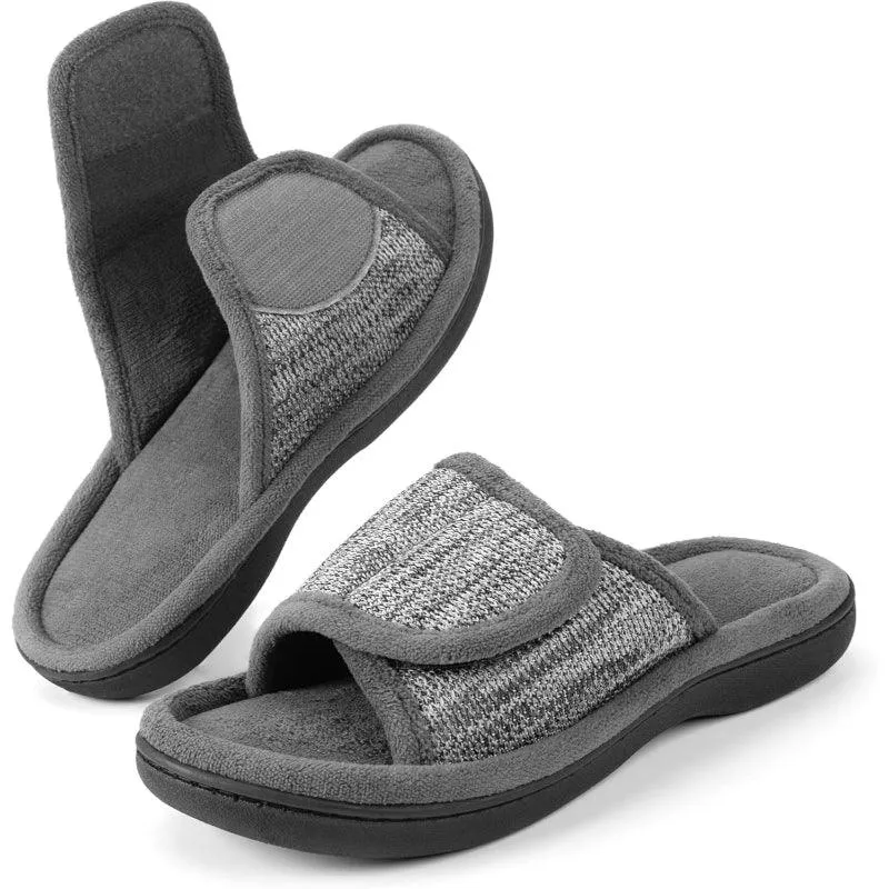 Memory Foam Diabetic Slippers – Cushioned Comfort for Foot Relief