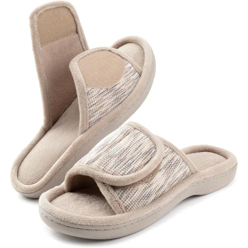 Memory Foam Diabetic Slippers – Cushioned Comfort for Foot Relief