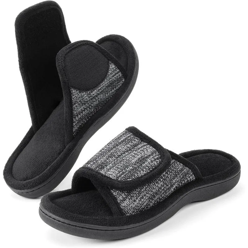 Memory Foam Diabetic Slippers – Cushioned Comfort for Foot Relief