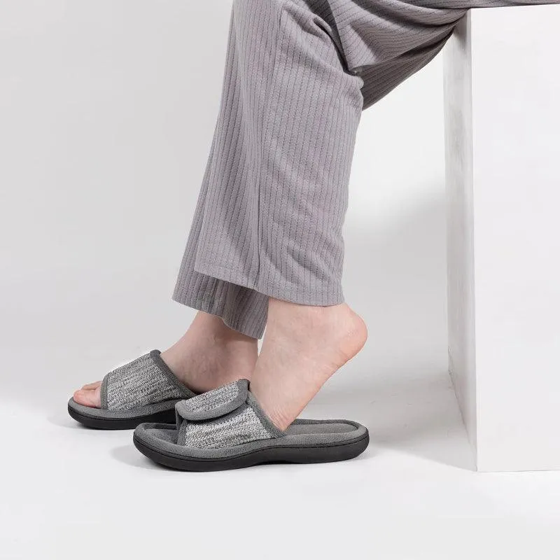 Memory Foam Diabetic Slippers – Cushioned Comfort for Foot Relief